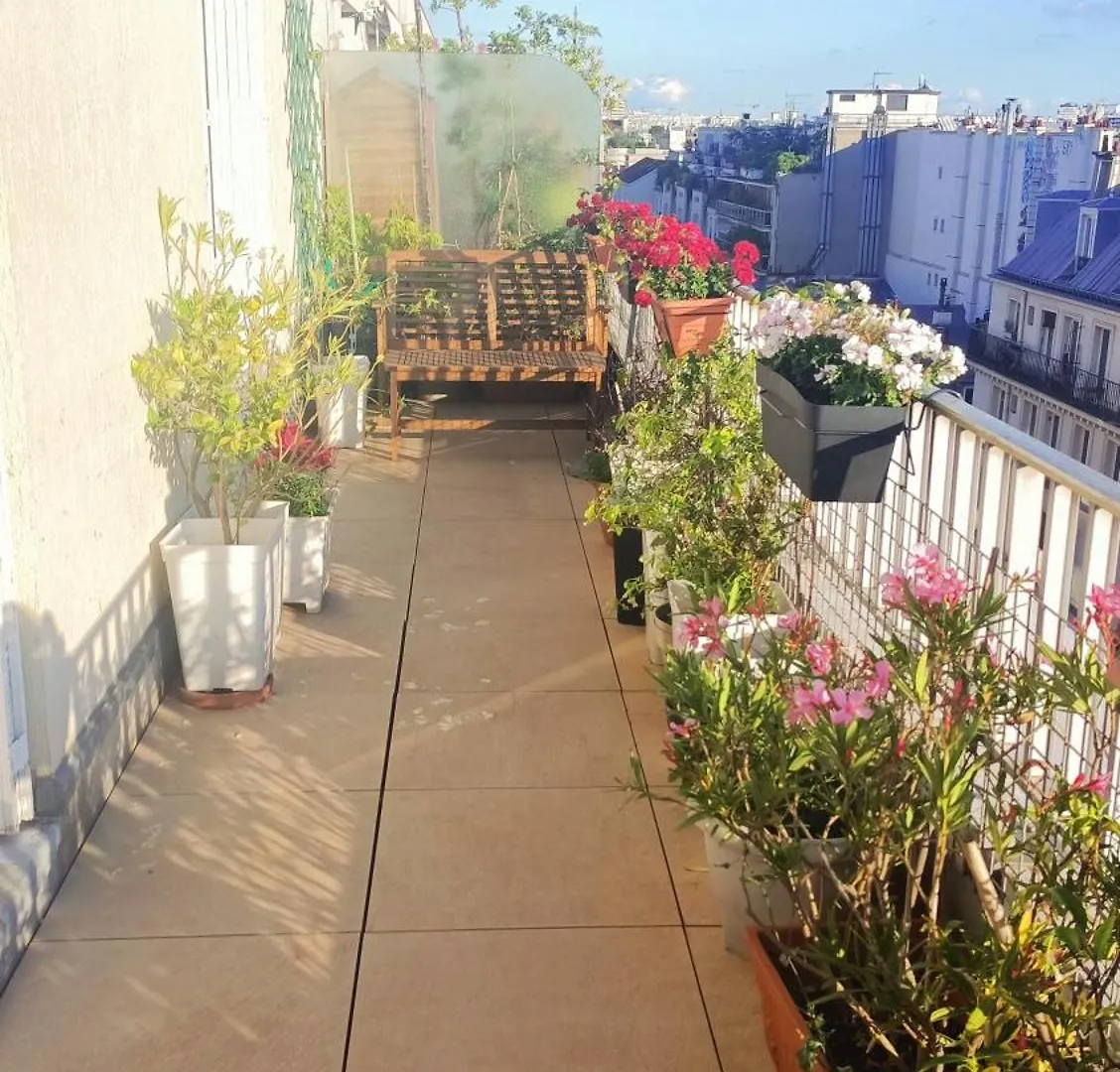 Floor & Terrace With View Lejlighed Paris